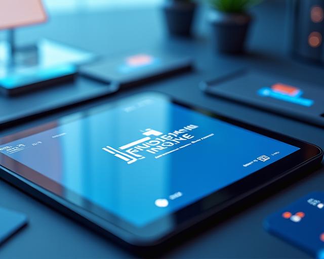 Brand identity for a modern fintech startup.